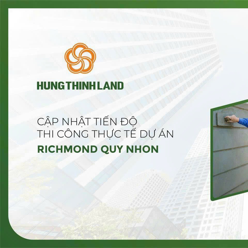 Tiến độ Richmond Quy Nhơn tháng 8/2023