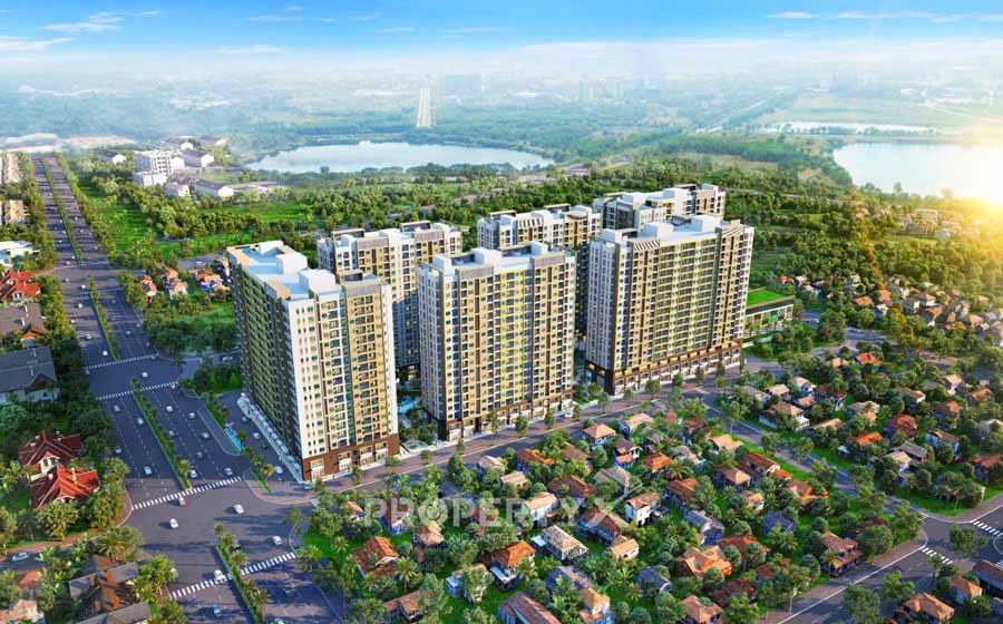 Tổng thể dự án New Galaxy Làng Đại Học