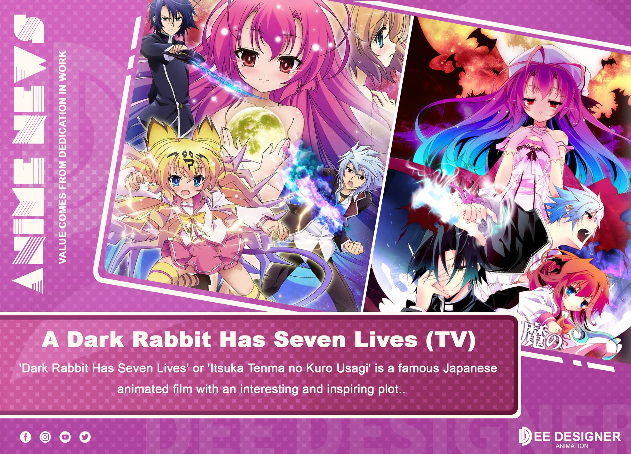 A Dark Rabbit has Seven Lives